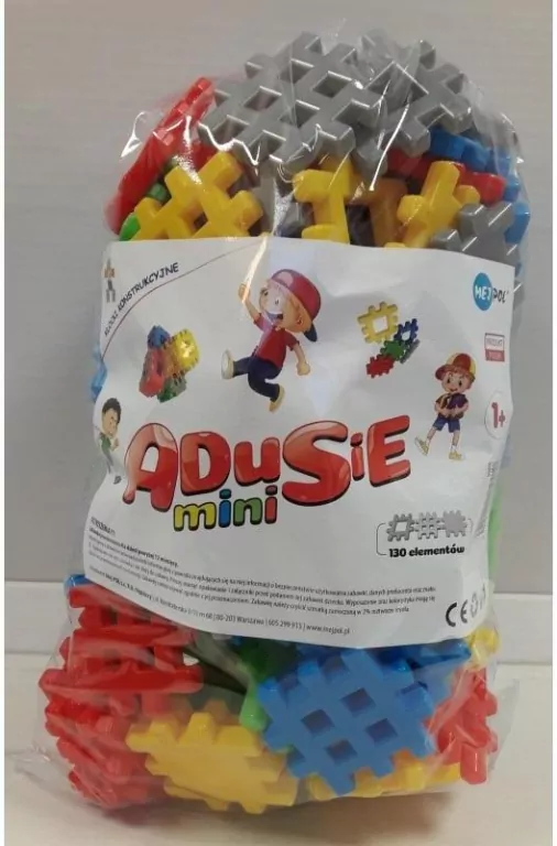 Klocki konstrukcyjne. Adusie Mini 130el - tantis.pl
