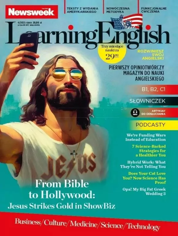 Newsweek Learning English 4/2023. From Bible to Hollywood - tantis.pl