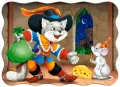 Puzzle 30. Kot w butach. 03730 - tantis.pl