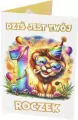KARNET URODZINY 1 B6 Z KOP NER A-025 FOL - tantis.pl