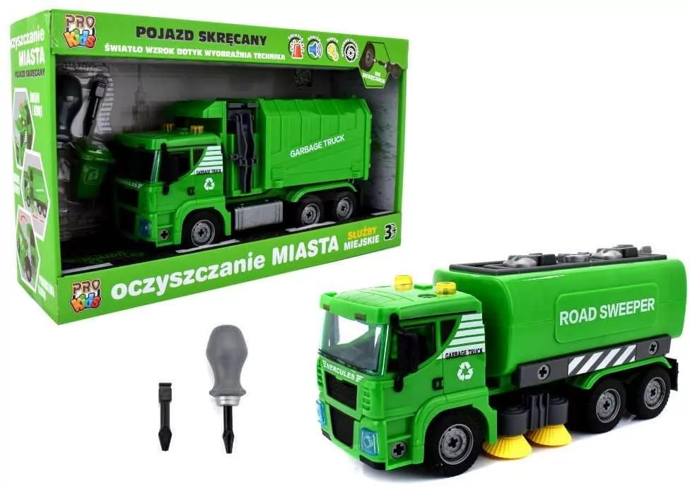 Pojazd do skręcania. Służby miejskie, mix - tantis.pl