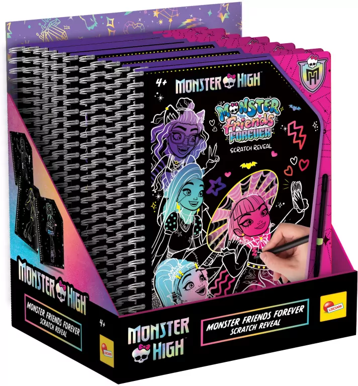 Sketchbook Monster Friends Forever Monster High - tantis.pl