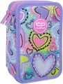 Piórnik 3-komorowy z wyposażeniem Coolpack Jumper 3 Sew Heart - tantis.pl