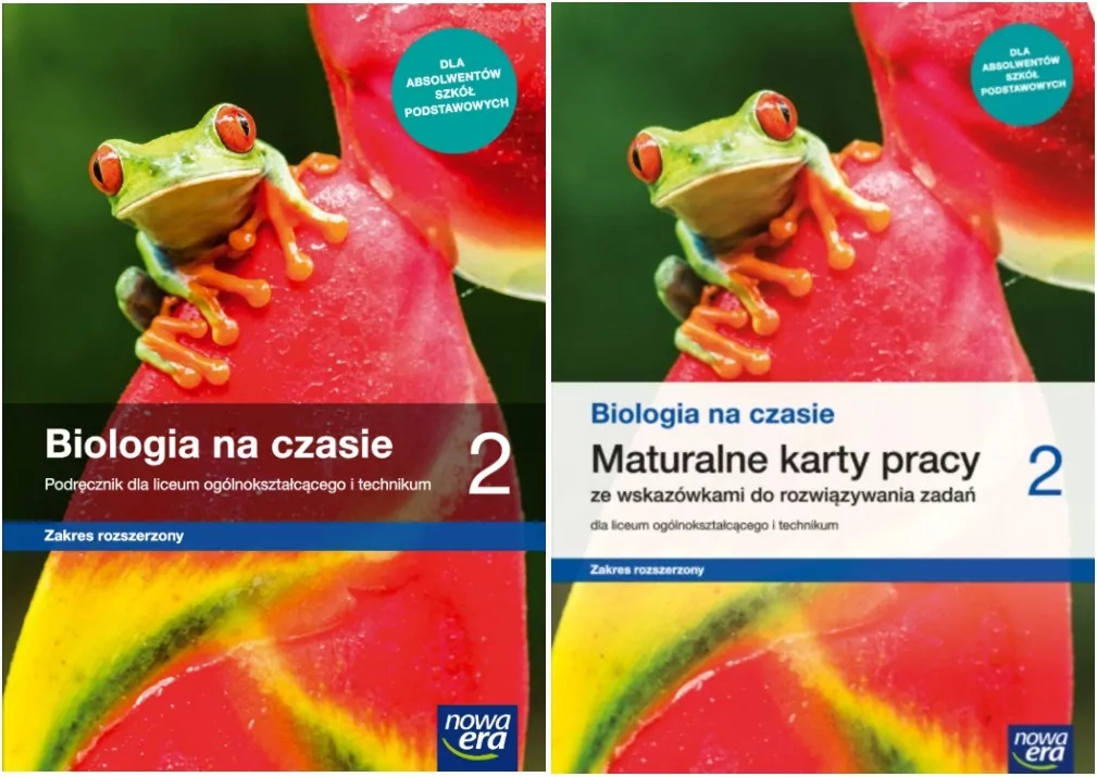 Pakiet: Biologia na czasie 2. Podręcznik / Maturalne karty pracy.  Zakres rozszerzony - tantis.pl
