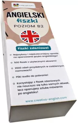 Angielski. Fiszki. Poziom B2