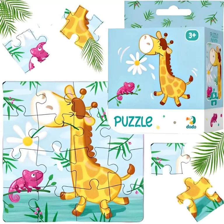 DODO. Żyrafa Puzzle 16 - tantis.pl