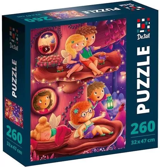 Puzzle 260 Leśne Miasteczko - tantis.pl