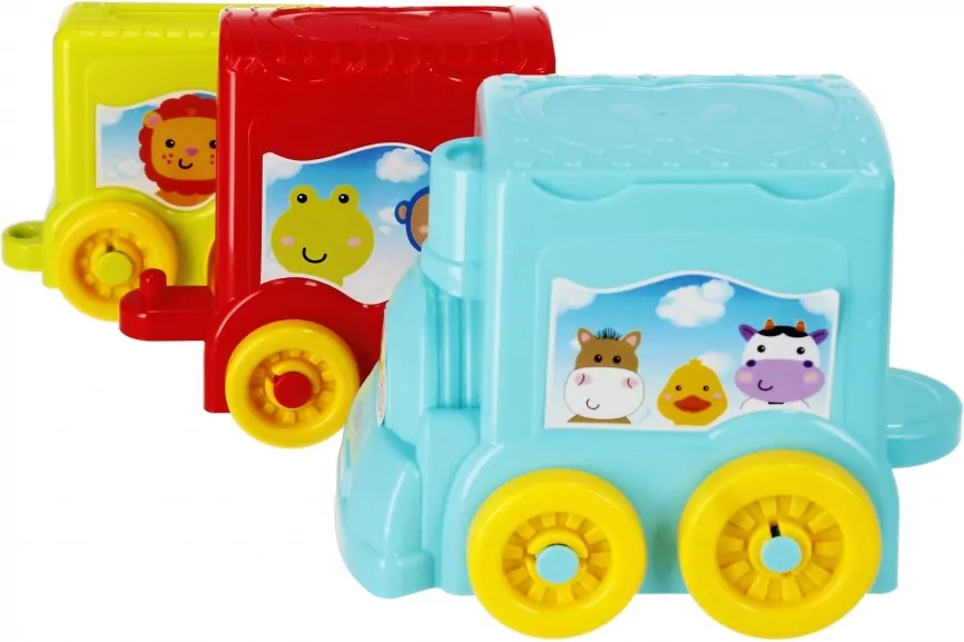 Kolejka edukacyjna zwierzaczki BAM BAM - tantis.pl