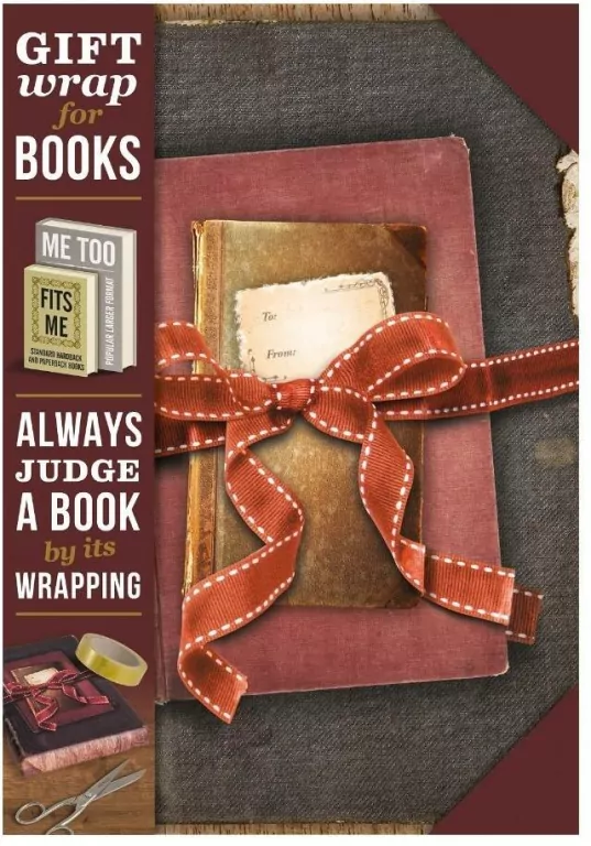Gift wrap Papier do książki Vintage books - tantis.pl