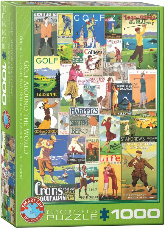 Puzzle 1000 Golf Around the World 6000-0933 - tantis.pl