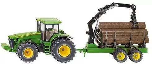Siku. Traktor z przyczepą leśną. Farmer S1954 - tantis.pl