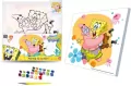 Malowanie po numerach 30x30cm SpongeBob - tantis.pl