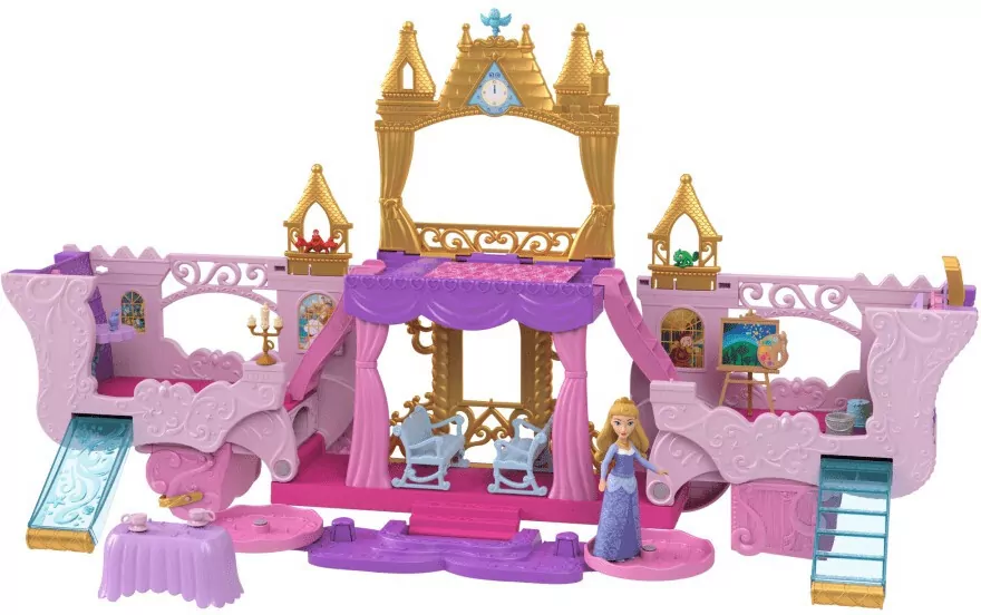 Disney Princess. Zestaw 2w1 Karoca i Zamek. HWX17 - tantis.pl