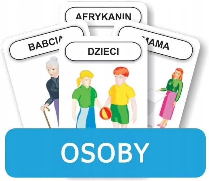 Rozwijamy mowę i myślenie dziecka. Osoby - tantis.pl