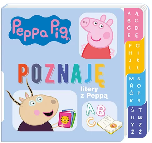 Peppa Pig. Poznaję litery z Peppą. Cz.8 - tantis.pl