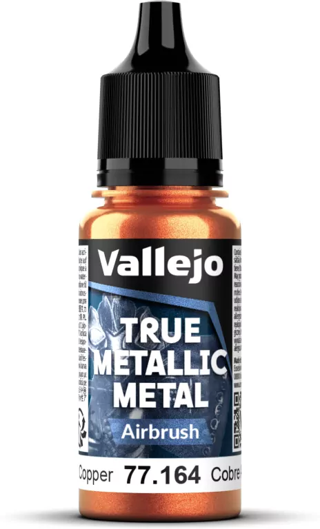 Vallejo: 77.164 - True Metallic Metal - Airbrush - Ancient Copper (18 ml) - tantis.pl