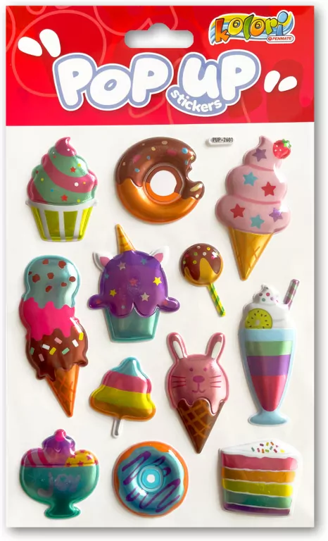 Naklejki metaliczne ice-Cream - tantis.pl