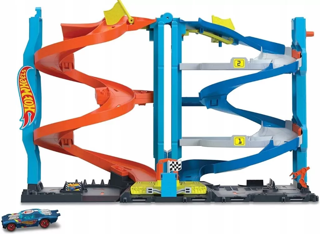 Hot Wheels City Wyścigowa wieża z transformacją - tantis.pl