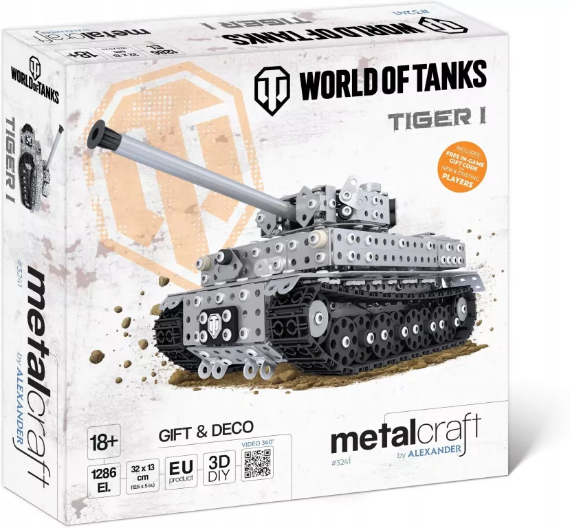 Metalcraft wot czołg Tiger I - tantis.pl