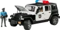 Bruder. Jeep Wrangler Unlimited Rubicon policyjny - tantis.pl