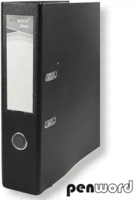 Segregator A4, czarny 7,5cm