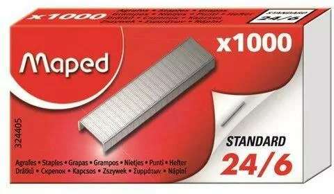 Zszywki 24/6. 1000 szt - tantis.pl