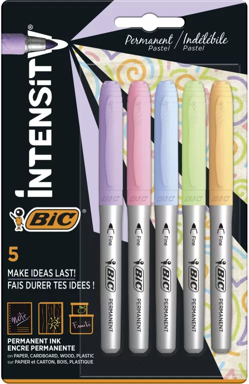 Marker BIC Marking Pastel Permamentne Blister - tantis.pl