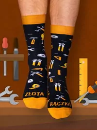 Skarpety złota rączka 41-46