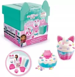 Epee. Koci Domek Gabi. Kocie pudełko z niespodzianką. Zielone plastelinowa masa 600714