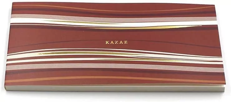 Notatnik z karteczkami linia Kaza-e 8mm czerwony - tantis.pl