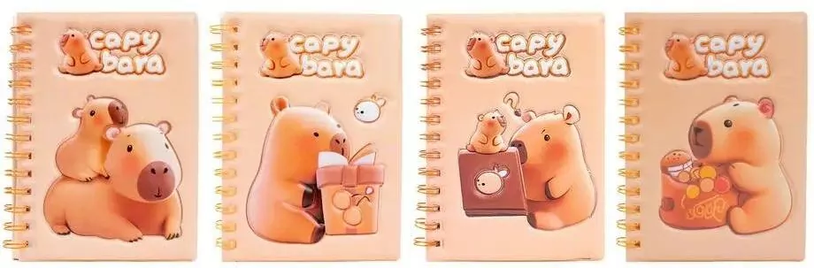 Notes B6 80K linia Kapibara mix - tantis.pl