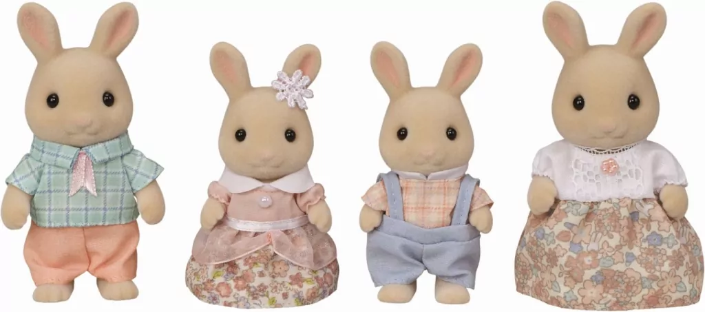 Rodzina biszkoptowych królików. Sylvanian Families - tantis.pl