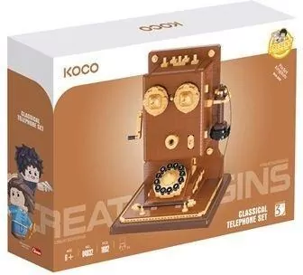 Klocki Telefon Retro 1882el - tantis.pl