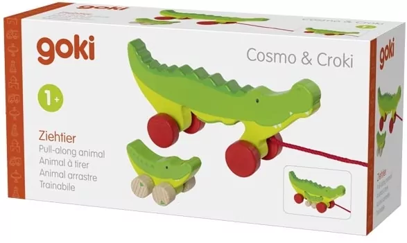Krokodyle Cosmo i Croki do ciągnięcia - tantis.pl