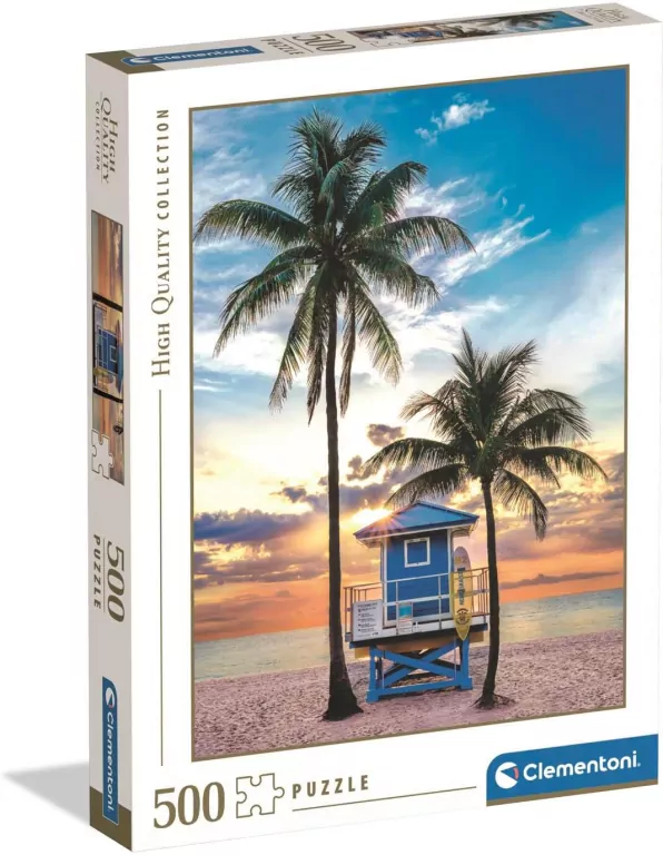 Puzzle 500 HQ Miami Beach, Florida - tantis.pl