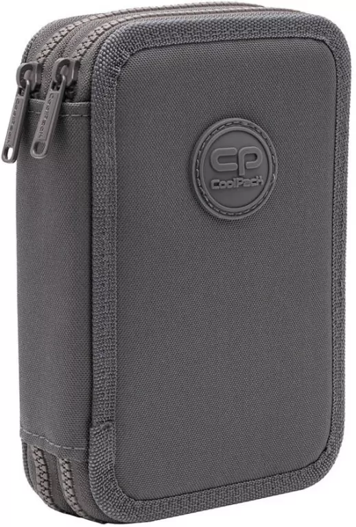 Piórnik 2-komorowy z wyposażeniem Coolpack Jumper 2 Rpet Grey - tantis.pl