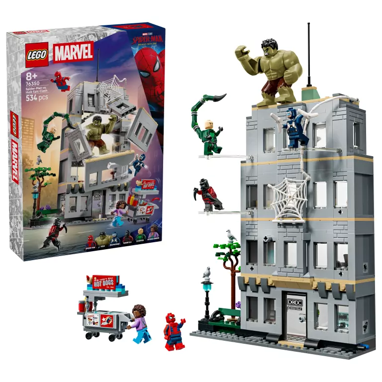 LEGO® Epickie starcie: Spider-Man kontra Hulk 76350 - tantis.pl
