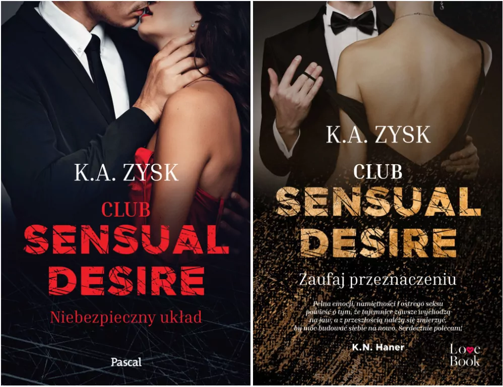 Pakiet: Niebezpieczny układ / Zaufaj przeznaczeniu. Club Sensual Desire. Tom 1 - tantis.pl