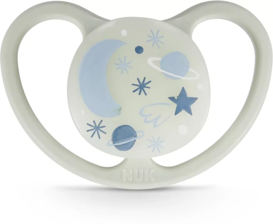 NUK. Space Night. Smoczek. 18-36 miesięcy. Owca i kosmos - tantis.pl