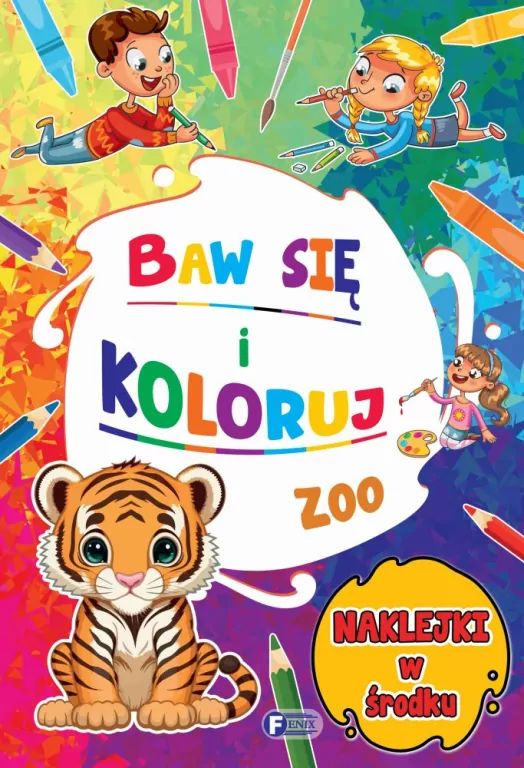 Baw się i koloruj. Zoo - tantis.pl