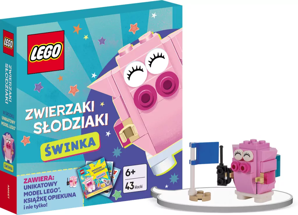 Lego Master Brand. Zwierzaki Słodziaki. Świnka - tantis.pl