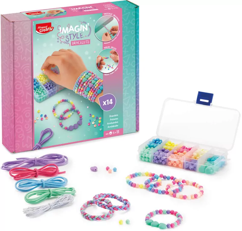 Creativ Bransoletki pastelowe MAPED - tantis.pl