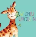 Karnet kwadrat. Urodziny. Żyrafa - tantis.pl