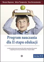 Program nauczania dla II etapu edukacji w szkole podstawowej masowej lub szkole specjalnej dla uczniów z niepełnosprawnością intelektualną w stopniu lekkim