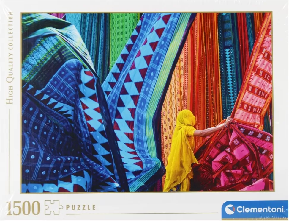 Puzzle 1500 HQ Fluttering tissues - tantis.pl