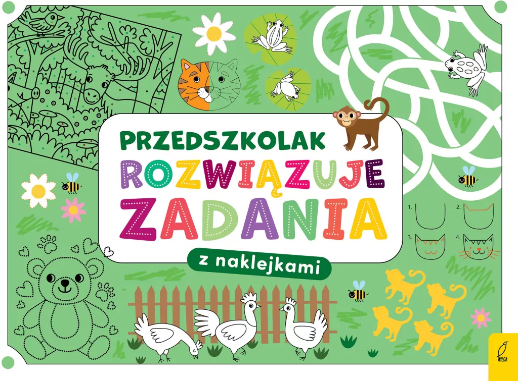 Przedszkolak rozwiązuje zadania. Zeszyt zielony - tantis.pl