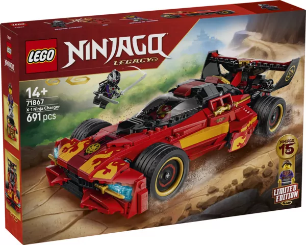 LEGO® Ninjaścigacz X-1 — 15-lecie 71867 - tantis.pl