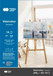 Blok akwarelowy ART A3/10K 250g Happy Color