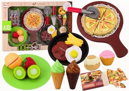 Zestaw Fast Food, 26 elementów - tantis.pl