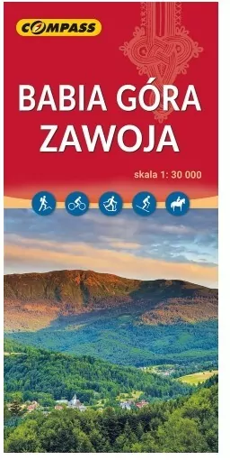 Mapa - Babia Góra Zawoja 1:30 000 - tantis.pl